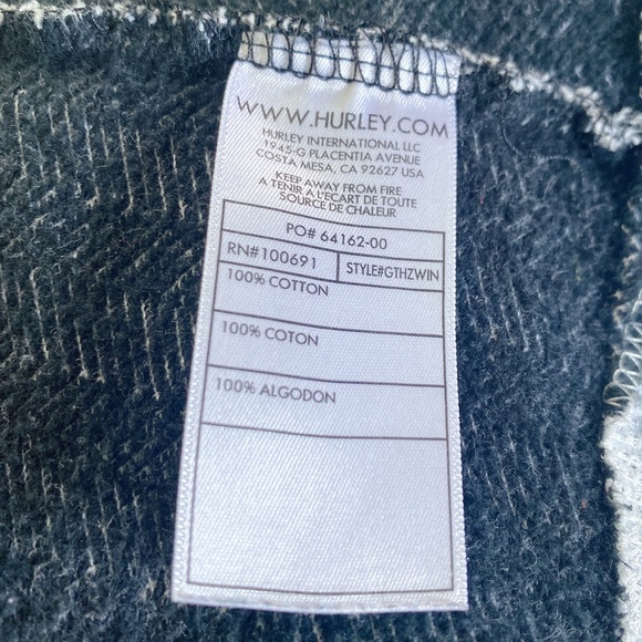 Hurley Gray Button Down Jacket - Picture 7 of 8